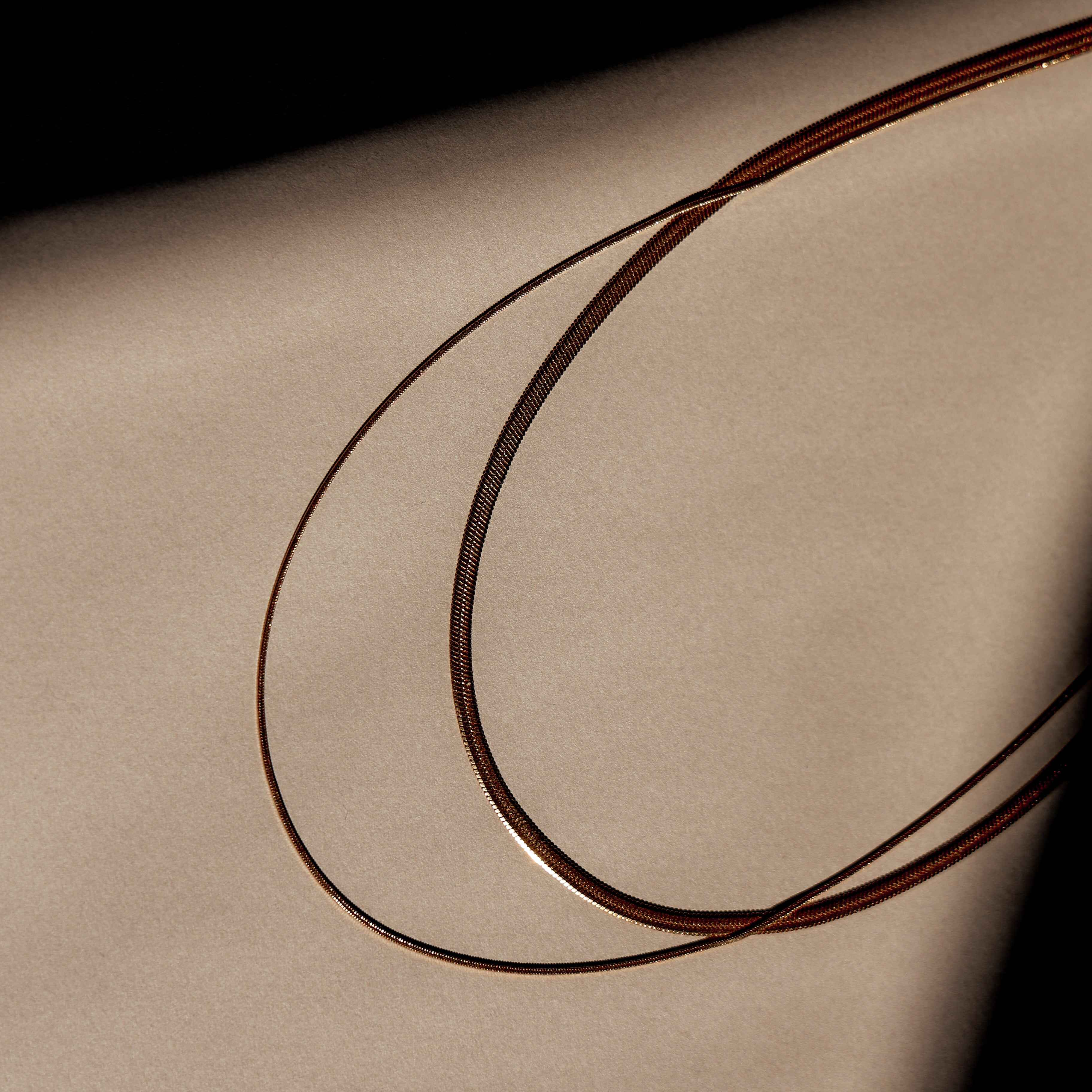 Laura Double Chain Necklace – Gold Layered Necklace for everyday wear