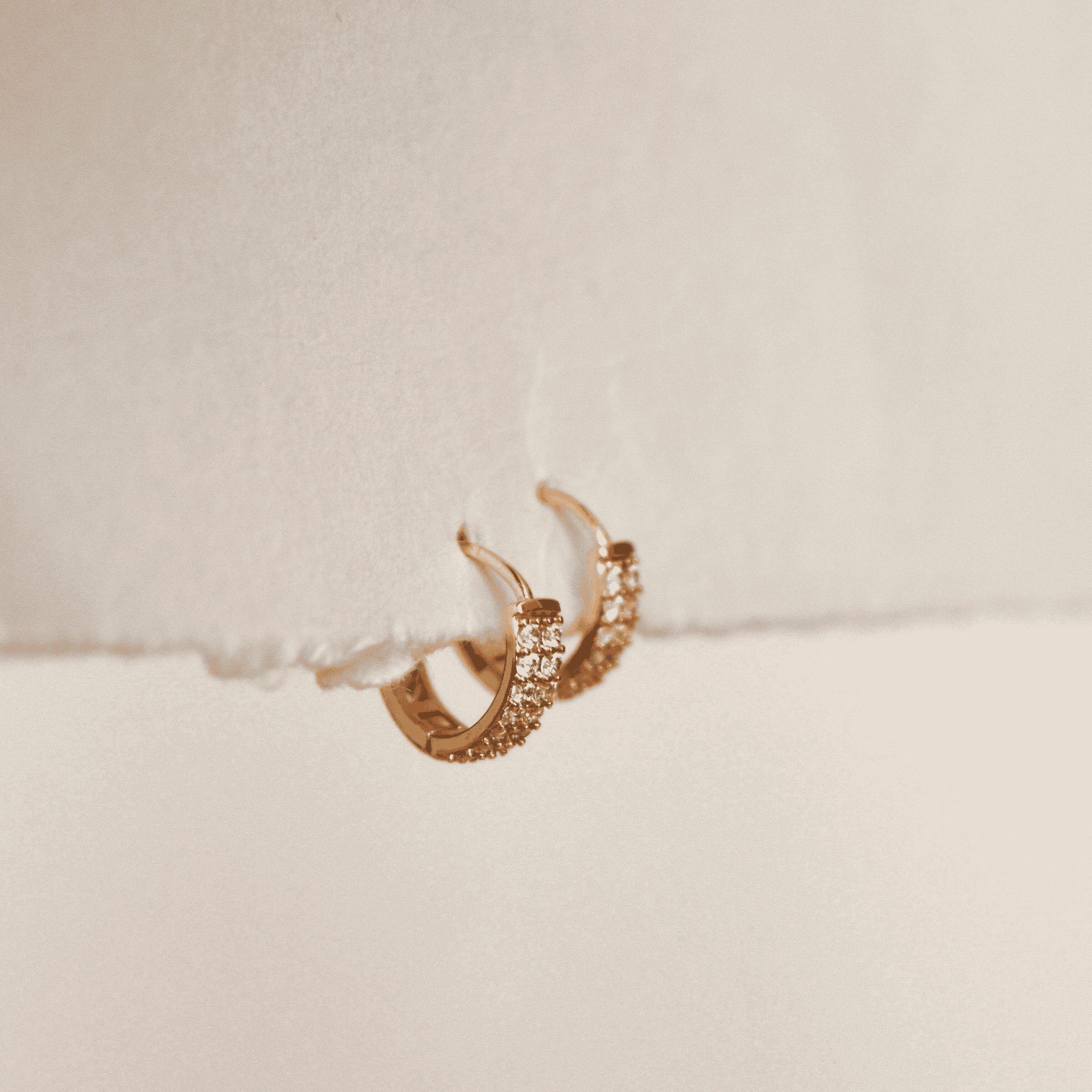 The Jewellery Edit Polly gold hoops