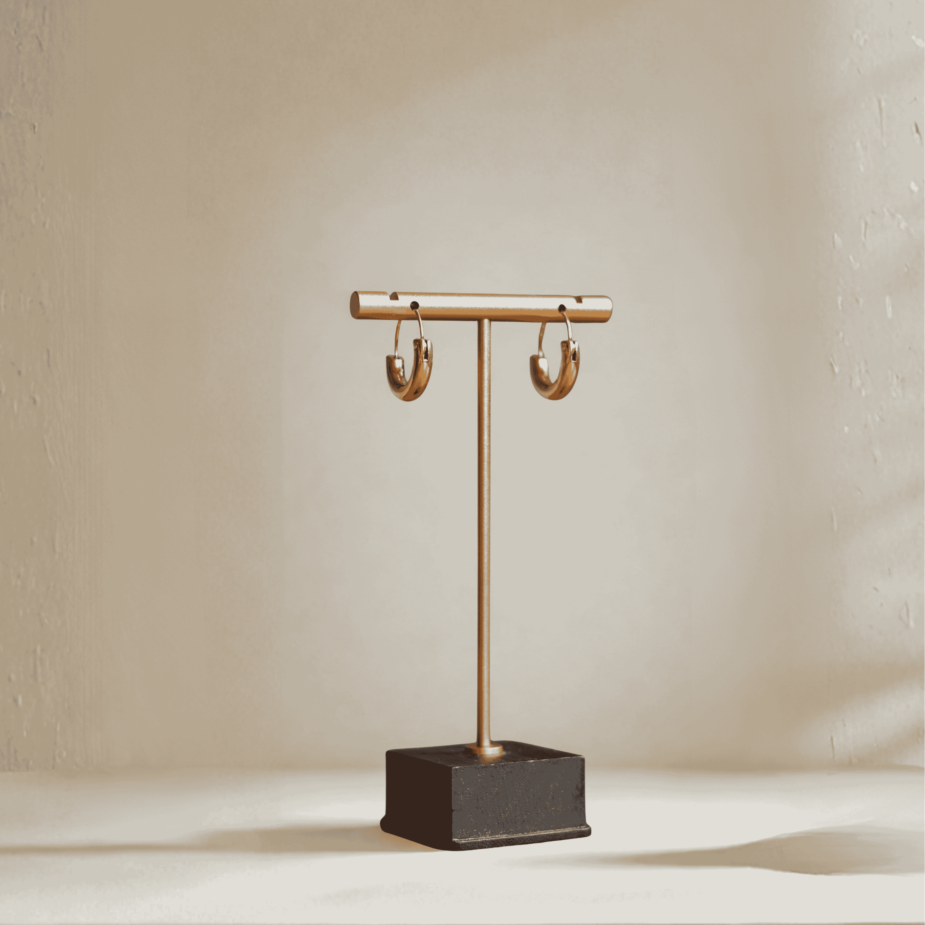 MCKENZIE 18k gold hoop earrings